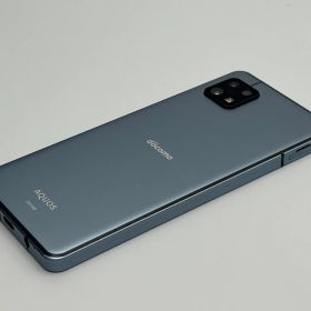 【中古C】AQUOS sense6 SH-54B ブルーメタリック SIMフリー 白ロム