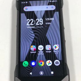 au SIMフリー TORQUE 5G ブラック KYG01