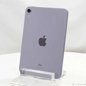 ソフマップ 〔中古品〕 iPad mini 第6世代 64GB パープル MK7R3J／A Wi-Fi【295】