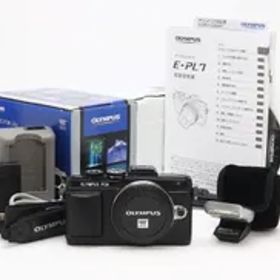 AA- (極上品) OLYMPUS オリンパス PEN Lite E-PL7 ブラック ボディ シャッター数 3,900枚 初期不良返品対応 101-223