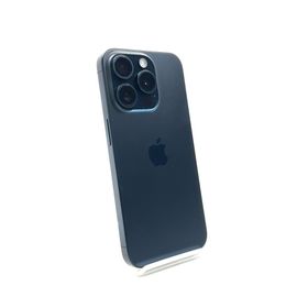 【全額返金保証】【最速発送】Apple iPhone iPhone 15 Pro 256GB ブルーチタニウム SIMフリー 美品 動作確認済(スマートフォン本体)