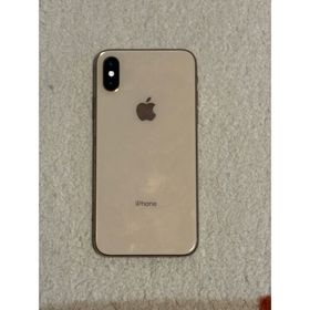 アップル(Apple)のiPhone XS ゴールド 256 GB SIMフリー(スマートフォン本体)