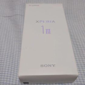 Sony Xperia 1 III 本体 ブラック ソフトバンク A101SO