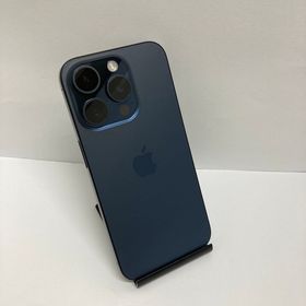 中古品☆iPhone 15Pro 256GB Apple版 電池86％ブルー ◆送料無料◆9131