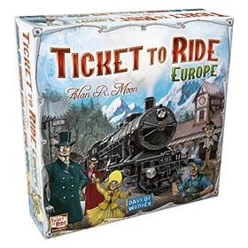 ボードゲーム 英語 アメリカ 海外ゲーム DOW7202 Asmodee Ticket to Ride Europe Board Game - Embark on a Railway Adventure Across The Continent! Fun Family Strategy Game for Kids & Adults, Ages 8+, 2-5 Playerボードゲーム 英語 アメリカ 海外ゲーム DOW7202