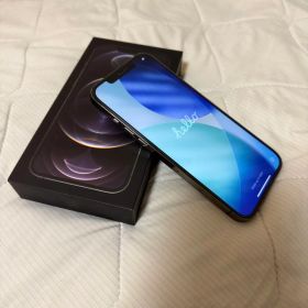 【美品】iPhone 12 ProMax 256GB グラファイト SIMフリー