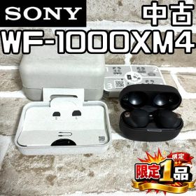 【フォロー割】中古 動作確認済み ソニー WF-1000XM4 イヤホン 黒