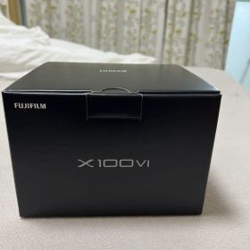 新品未開封 富士フイルム FUJIFILM X100Ⅵ ブラック X100Ⅵ