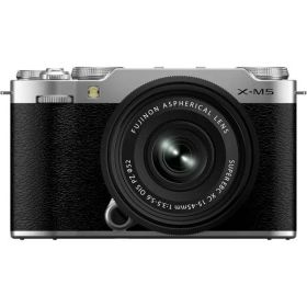 FUJIFILM デジタル一眼カメラ FUJIFILM X-M5 XC15-45mmレンズキット [シルバー]