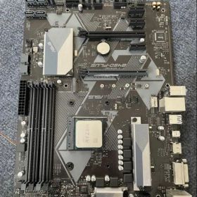 ASUS B450 マザーボード + Ryzen 5 3600 + クーラー