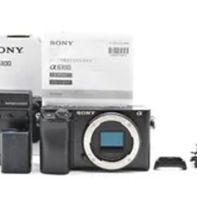 シャッター回数48193回！■美品■ SONY α6100 ボディ ブラック ILCE-6100 B