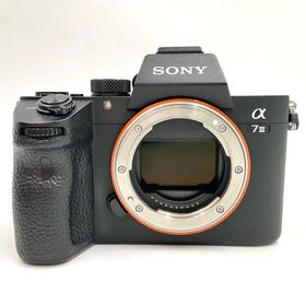 【全額返金保証】【最速発送】Sony デジタル一眼 α7 III ILCE-7M3 ボディ ブラック 動作確認済