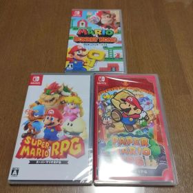 新品 マリオ vs ドンキーコング スーパーマリオRPG ペーパーマリオRPG