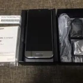 AQUOS R compact シルバーブラック 32 GB SIMフリー