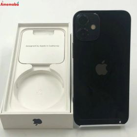 【中古】iPhone12 mini 64GB ブラック MGA03J/A docomo版SIMフリー 訳あり