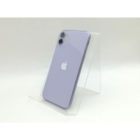 【中古】Apple au 【SIMロック解除済み】 iPhone 11 64GB パープル MHDF3J/A（後期型番）【福岡筑紫】保証期間1ヶ月【ランクB】