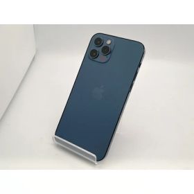 【中古】Apple docomo 【SIMロック解除済み】 iPhone 12 Pro 128GB パシフィックブルー MGM83J/A【広島本通】保証期間1ヶ月【ランクC】