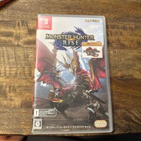 カプコン(CAPCOM)のモンスターハンターライズ＋サンブレイク セット。追加コンテンツ使用済み(家庭用ゲームソフト)