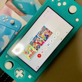 Nintendo Switch Lite ターコイズ 本体カセット×3