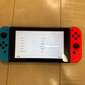 Nintendo Switch 本体 青/赤 ケース付き