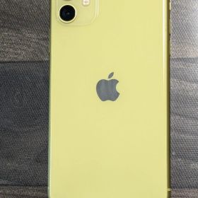 iPhone11 イエロー 128G 中古 本体 画面難あり
