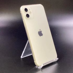 【全額返金保証】【最速発送】 iPhone 11 64GB ホワイト Softbank 白ロム 動作確認済 86%