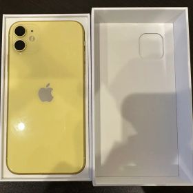 iPhone11本体 SIMフリー イエロー 64GB 本体 初期化済 動作良好