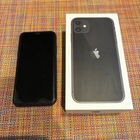 Apple iPhone 11 ブラック 本体・充電器・充電ケーブル