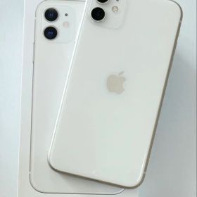 iPhone11、ホワイト、SIMロック解除済み、付属品、箱付き