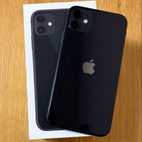 【美品】iPhone11 64GB ブラック SIMロック解除済