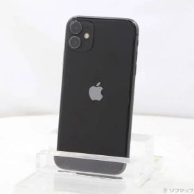 ソフマップ 〔中古品〕 iPhone11 64GB ブラック MWLT2J／A SIMフリー【344】