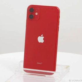 ソフマップ 〔中古品〕 iPhone11 64GB プロダクトレッド MWLV2J／A SIMフリー【344】
