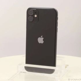ソフマップ 〔中古品〕 iPhone11 64GB ブラック MWLT2J／A SIMフリー【247】