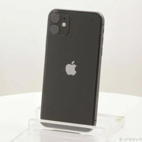 ソフマップ 〔中古品〕 iPhone11 128GB ブラック MWM02J／A SIMフリー【352】