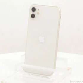 ソフマップ 〔中古品〕 iPhone11 128GB ホワイト MWM22J／A SIMフリー【344】