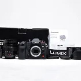 ＜並品＞ パナソニック(Panasonic) ミラーレス一眼カメラ ルミックス GH6L レンズキット 標準ズームレンズ付属 ブラック DC-GH6L