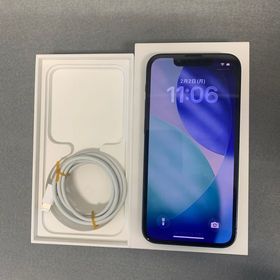 美品 国内版 SIMフリー iPhone 13mini 128GB ブルー色