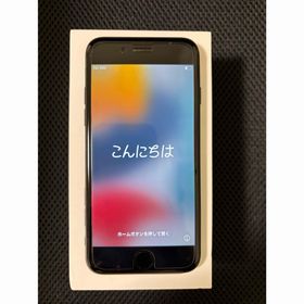 アイフォーン(iPhone)のアップル iPhone7 32GB ブラック SIMフリー(スマートフォン本体)