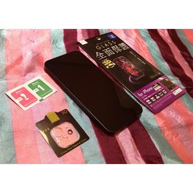 アップル(Apple)のApple iPhone12 128GB Black SIMフリー フィルム付属(スマートフォン本体)