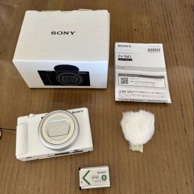【美品】SONY VLOGCAM ZV-1 II ホワイト ZV-1M2