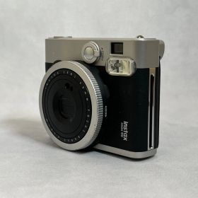 【管2601-321】FUJIFILM 富士フイルム instax mini 90 チェキ ネオクラシック インスタントカメラ ブラック シルバーカラー 現状渡し 動作未確認