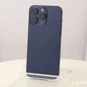 ソフマップ 〔中古品〕 iPhone15 Pro Max 256GB ブルーチタニウム MU6T3J／A SIMフリー【297】