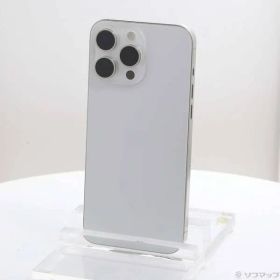 ソフマップ 〔中古品〕 iPhone15 Pro Max 256GB ホワイトチタニウム MU6Q3J／A SIMフリー【348】