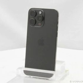 ソフマップ 〔中古品〕 iPhone15 Pro Max 256GB ブラックチタニウム MU6P3J／A SIMフリー【368】