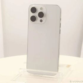 ソフマップ 〔中古品〕 iPhone15 Pro Max 512GB ホワイトチタニウム MU6V3J／A SIMフリー【344】
