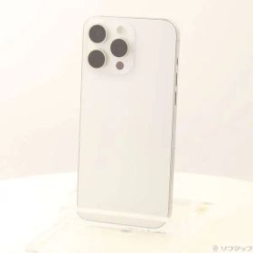 ソフマップ 〔中古品〕 iPhone15 Pro Max 512GB ホワイトチタニウム MU6V3J／A SIMフリー【348】