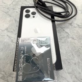 iPhone 13 Pro Max 本体ANKERケーブル➕レンズ保護カバー