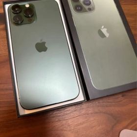 値下げiPhone 13 Pro Max アルパイングリーン 256 GB au