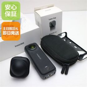 インスタスリーシックスティ(insta360)の超美品 Insta360 X4 ブラック アクションカメラ Insta360 即日発送 土日祝発送OK M333(ビデオカメラ)