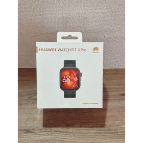 ファーウェイ(HUAWEI)のHUAWEI WATCH FIT 4 PRO ブラック スマートウォッチ(腕時計(デジタル))